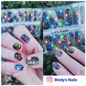 Bindy's Let's Party Nail Polish Wrap
