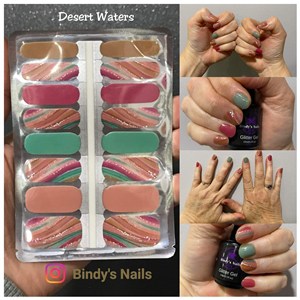 Bindy's Desert Waters Nail Polish Wrap