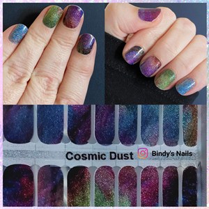 Bindy's Cosmic Dust Nail Polish Wrap