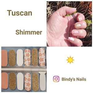 Bindy's Tuscan Shimmer Nail Polish Wrap