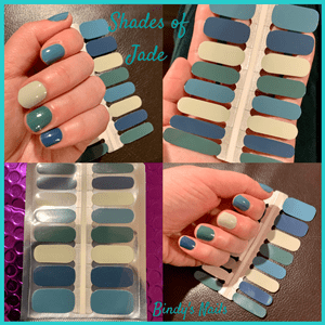 Bindy's Shades of Jade Nail Polish Wrap