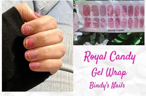 Bindy's Royal Candy Gel Nail Wrap