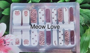 Bindy's Meow Love Nail Polish Wrap