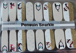 Bindy's Penguin Sparkle Nail Polish Wrap