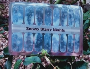 Bindy's Snowy Starry Nights Nail Polish Wrap