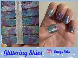 Bindy's Glittering Skies Nail Polish Wrap
