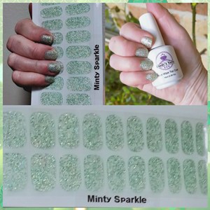 Bindy's Minty Sparkle Gel Wrap