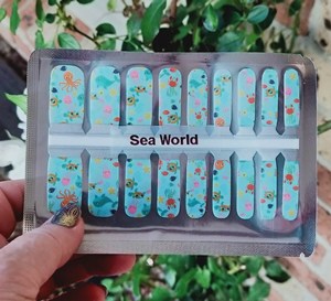 Bindy's Sea World Nail Polish Wrap