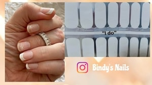Bindy's " I do' Nail Polish Wrap