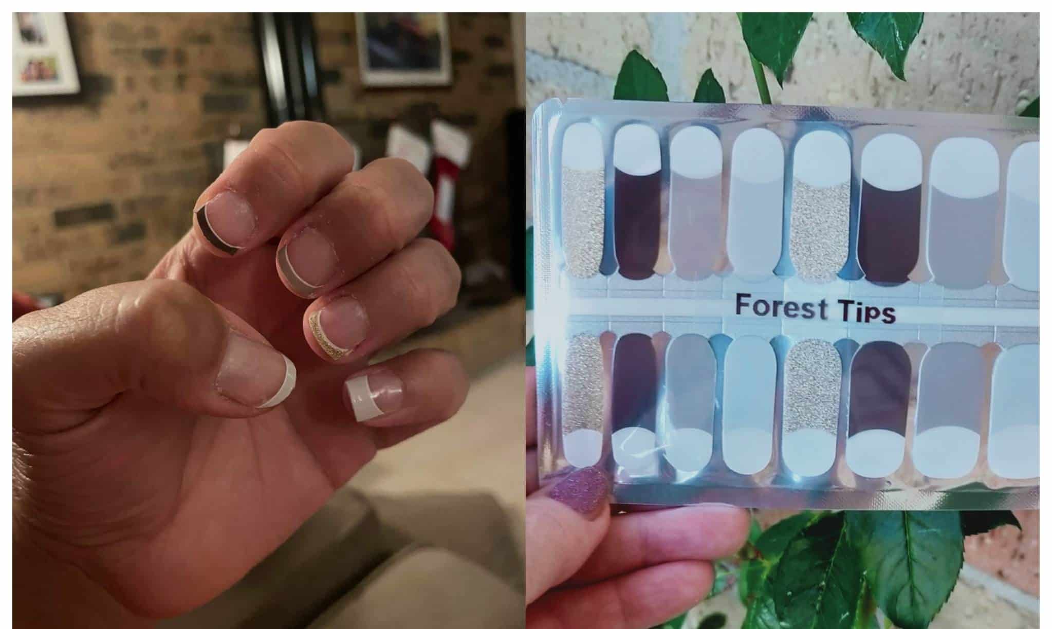 Bindy's Forest Tips Nail Polish Wrap