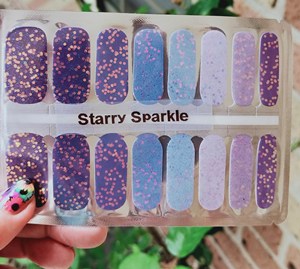 Bindy's Starry Sparkle Nail Polish Wrap
