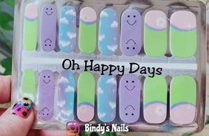 Bindy's Oh Happy Days Nail Polish Wrap