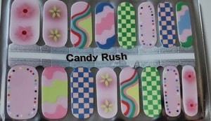 Bindy's Candy Rush Nail Polish Wrap