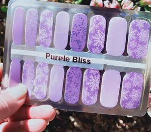 Bindy's Purple Bliss Nail Polish Wrap