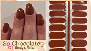 Bindy's So Chocolatey Nail Polish Wrap