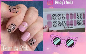 Bindy's Purr-ty Pink Gel Wrap