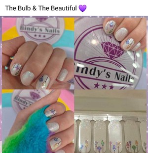 Bindy's The Bulb & the Beautiful Nail Wrap