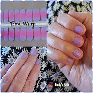 Bindy's Time Warp Nail Polish Wrap