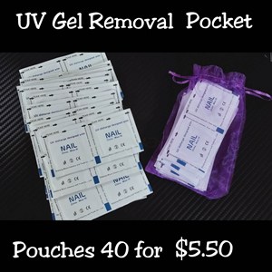 Bindy's UV Gel Removal Pocket Pouches 40's