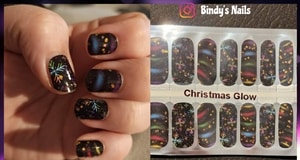 Bindy's Christmas Glow Nail Polish Wrap