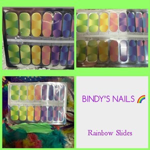 Bindy's Rainbow Slides Nail Polish Wrap