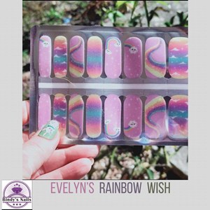 Bindy's Evelyn's Rainbow Wish Nail Polish Wrap