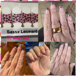 Bindy's Sassy Leopard Nail Polish Wrap