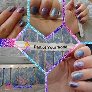 Bindy's Part of Your World Nail Polish Wrap