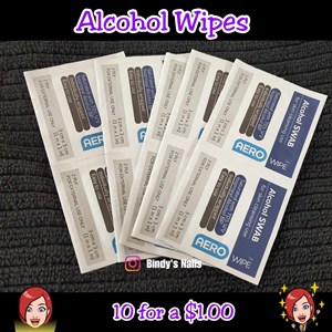 Bindy's Alcohol Wipes