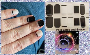 Bindy's Void and Space Nail Polish Wrap