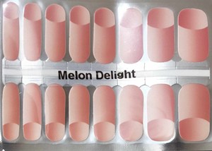 Bindy's Melon Delight Nail Polish Wrap