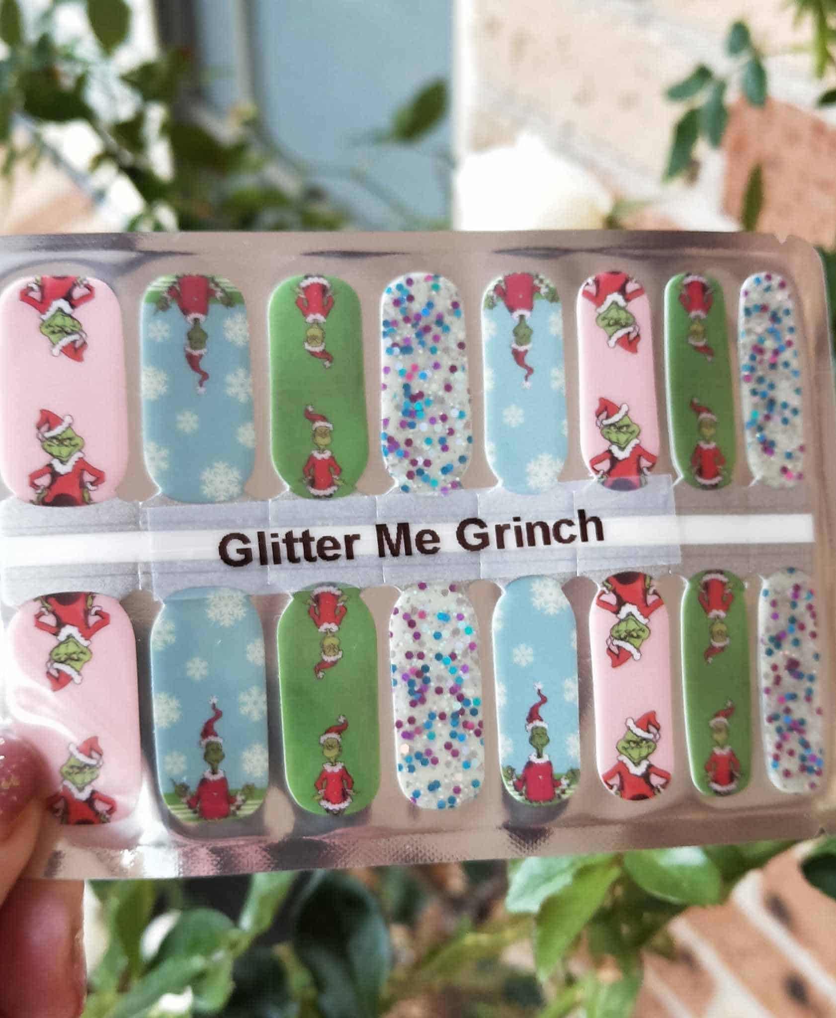 Bindy's Glitter Me Grich Nail POLISH Wrap