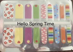 Bindy's Hello Springtime Nail Polish Wrap