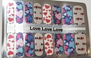 Love Love Love Nail Polish Wrap