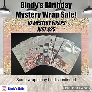 Bindy's Birthday Mystery Wrap Sale!