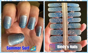 Bindy's Summer Surf Nail Polish Wrap