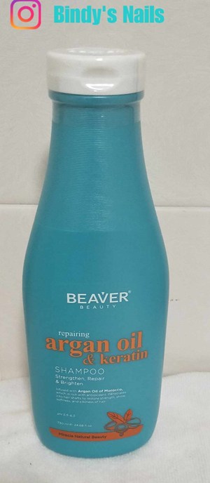 Bindy's Beaver's Argan Oil & Keratin Shampoo 730ml