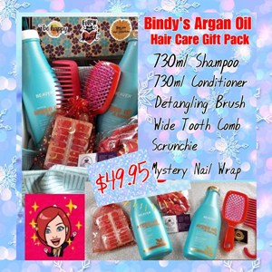 Bindy's Argan Oil Hair Care Gift Pack