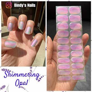 Bindy's Shimmering Opal Semi Cured Gel Wrap