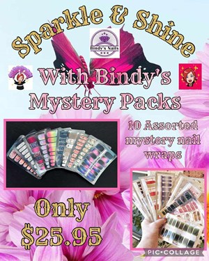 Bindy's Mystery Pack 10 Wraps