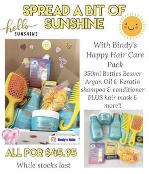 Bindy's Happy Hair Care Pack eth Hair Mask